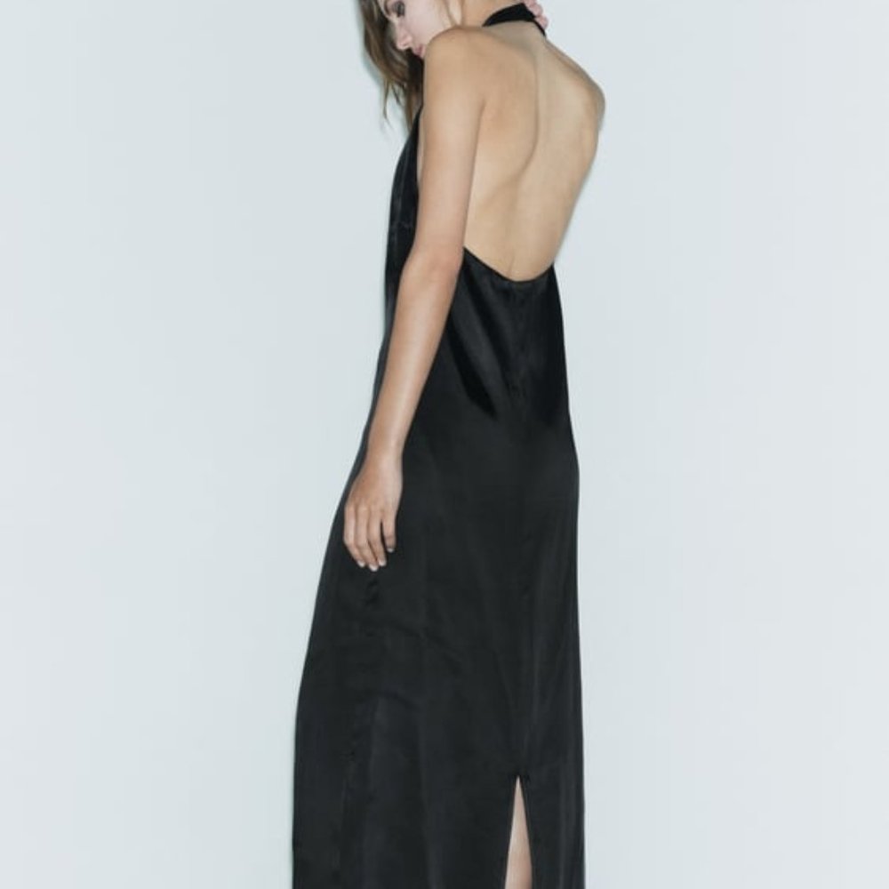 NWT ZARA SLIT HALTER DRESS LIMITED EDITION XS, S, M,  L 2153